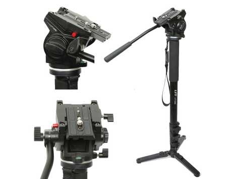 LYT 72 Inch Fluid Head Monopod