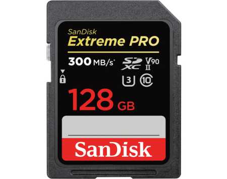 SanDisk 128GB Extreme PRO UHS-II SDXC Memory Card